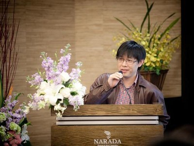圖1：邊鋒集團(tuán)總裁潘恩林
