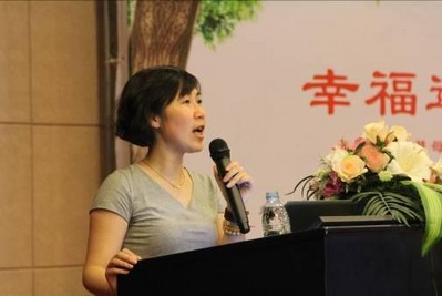 杭州市知名育嬰專家，青蘭小學(xué)校長婁屹蘭老師現(xiàn)場分享