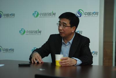 華利嘉董事兼首席執(zhí)行官張志剛接受中國(guó)水網(wǎng)記者采訪